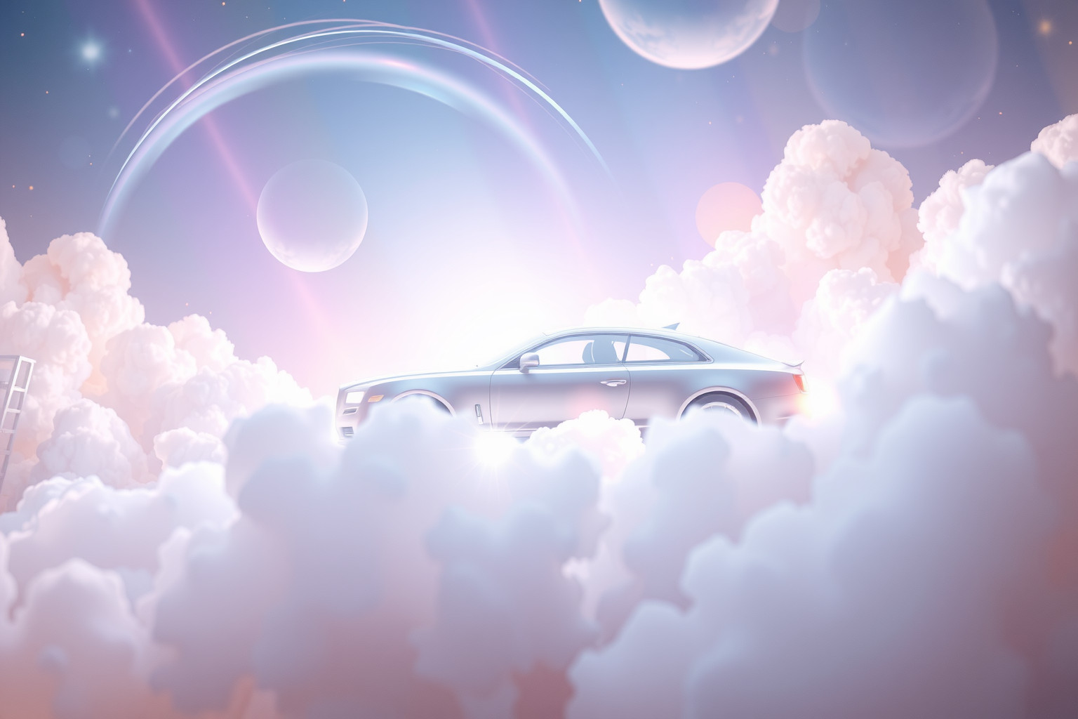 Sognare un'auto di lusso riflette desiderio di successo e prestigio sociale.