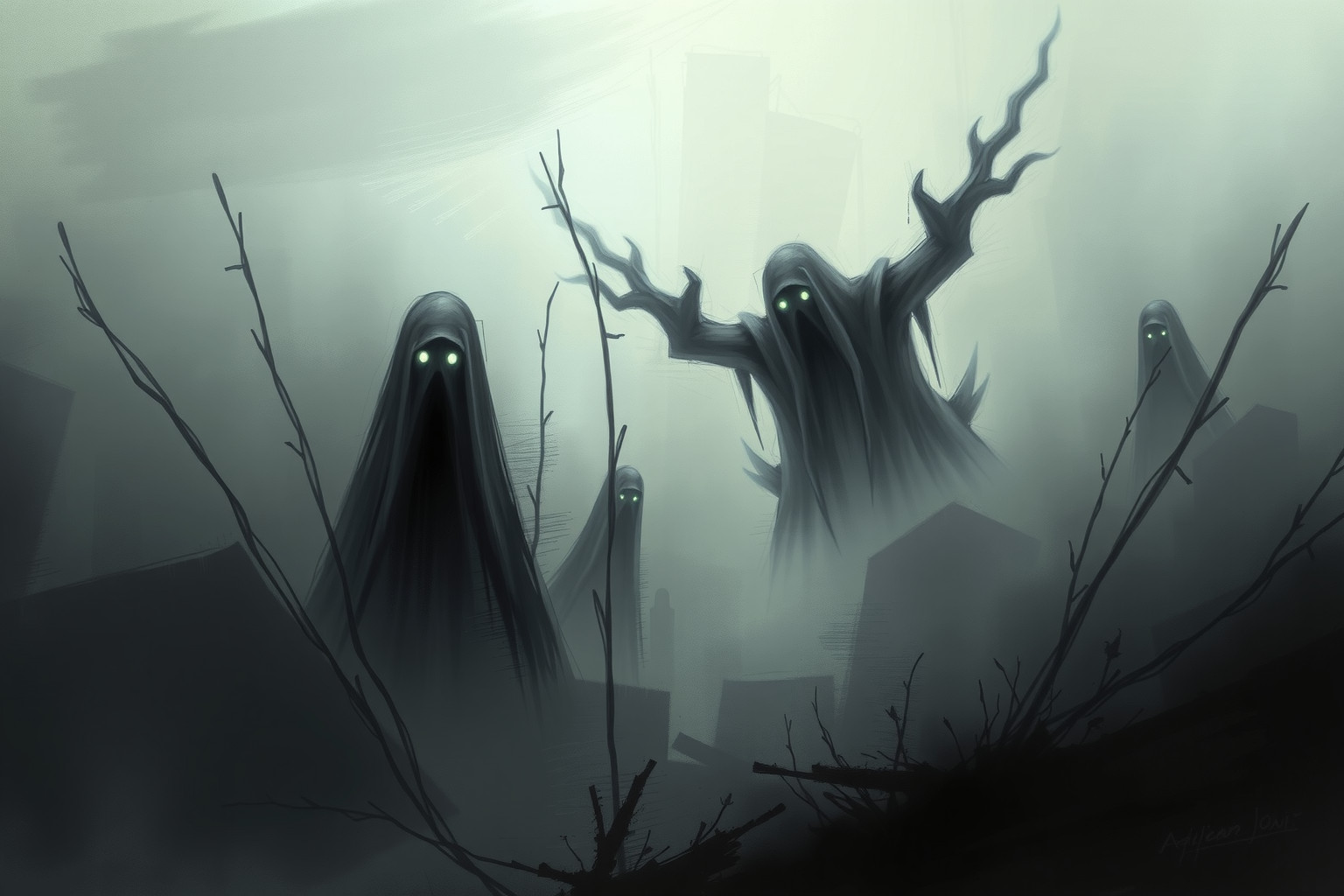 Sognare illustrazioni spaventose riflette paure interiori nascoste.