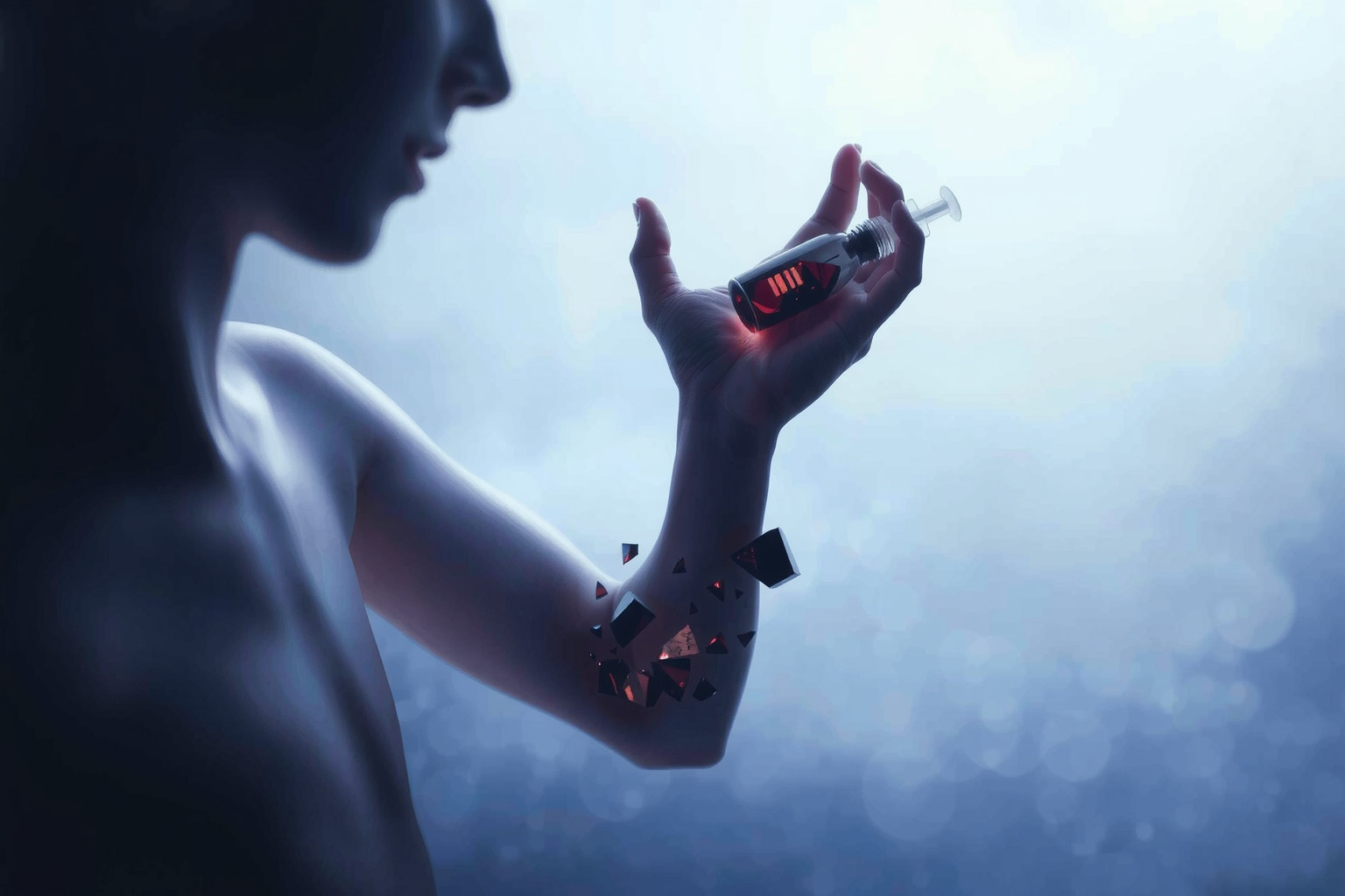 Sognare un'iniezione di veleno riflette paura di tradimenti nascosti.