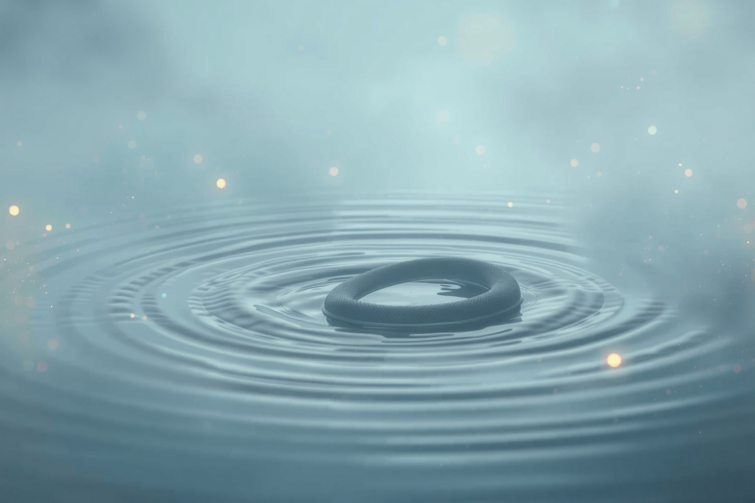 Sognare serpente d'acqua indica trasformazioni emotive improvvise e profonde.