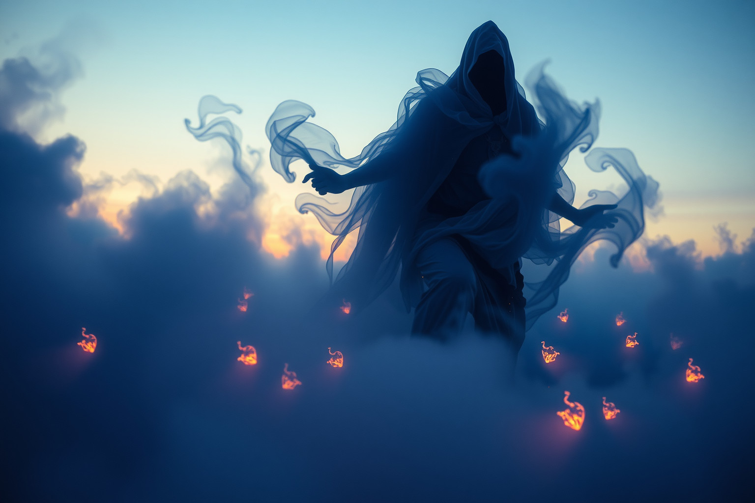 Sognare uno stregone che scompare simboleggia mistero e instabilità.