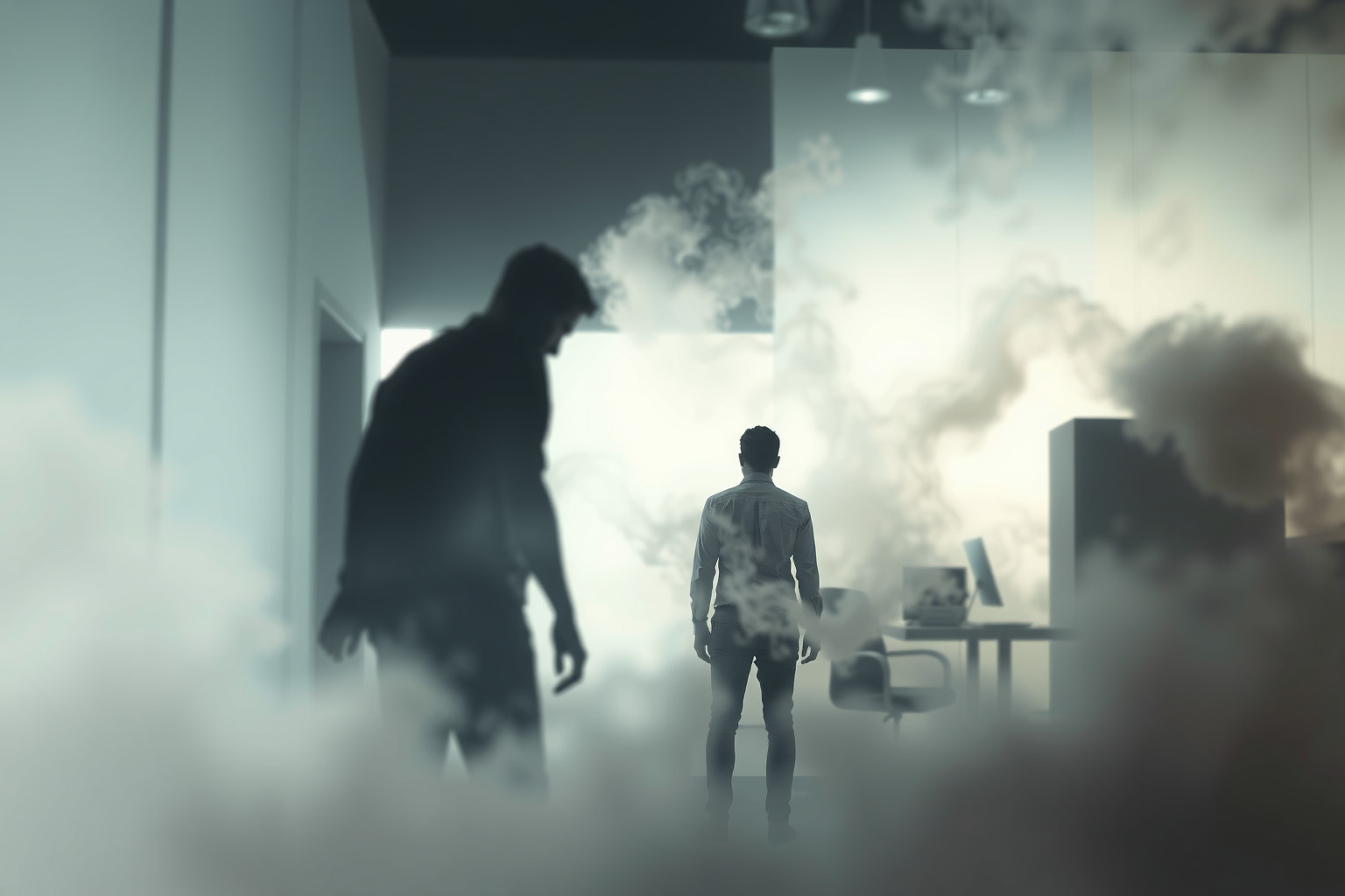 Sognare persecuzione lavorativa riflette ansie e conflitti professionali nascosti.