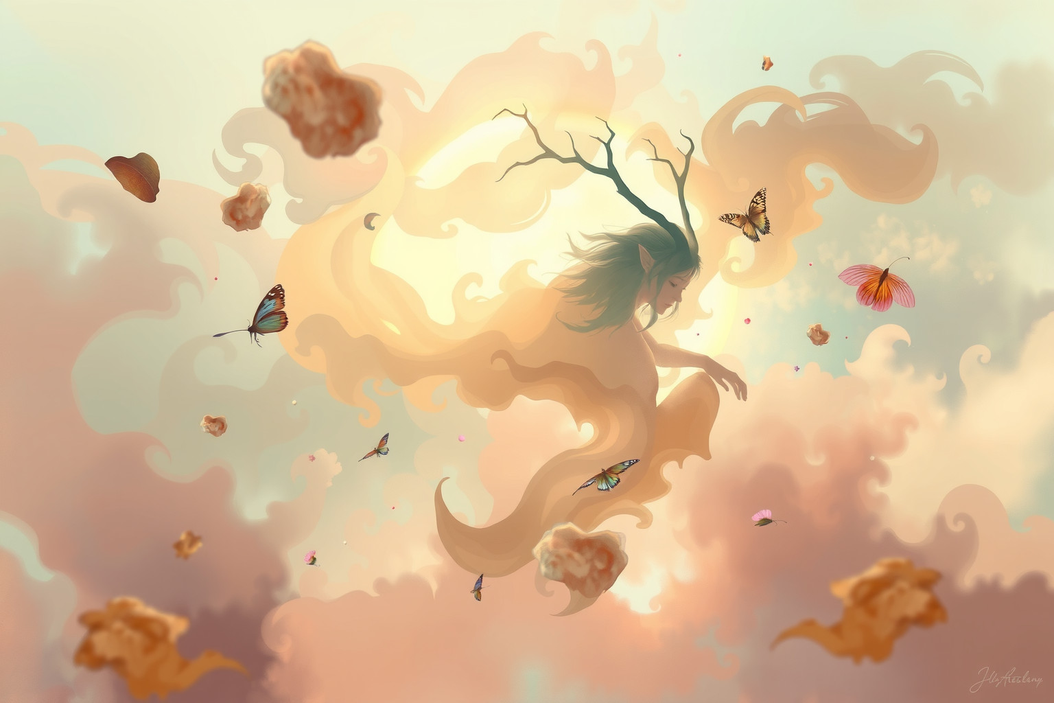 Cinque sogni sul fauno rivelano desideri nascosti e paure.