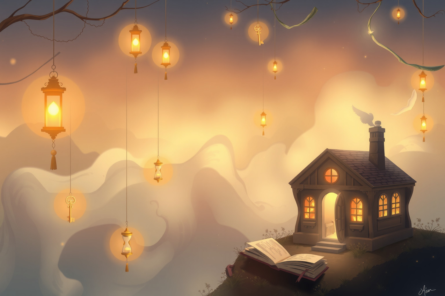 Cinque sogni sul locandiere rivelano emozioni e intuizioni profonde.