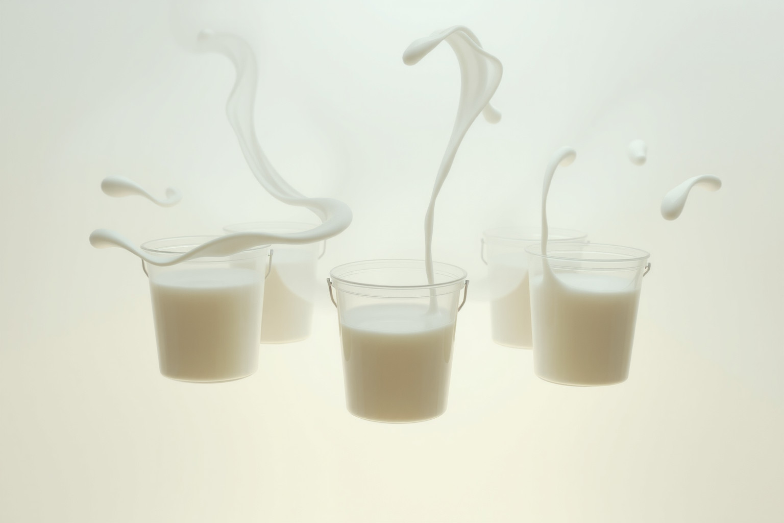 Cinque sogni sul secchio per il latte rivelano desideri nascosti.