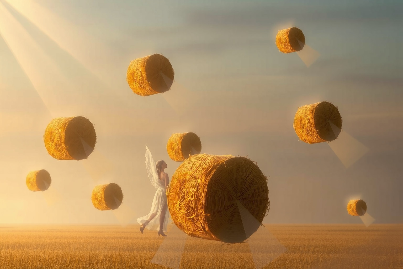 Cinque sogni sulle balie di fieno rivelano emozioni nascoste.