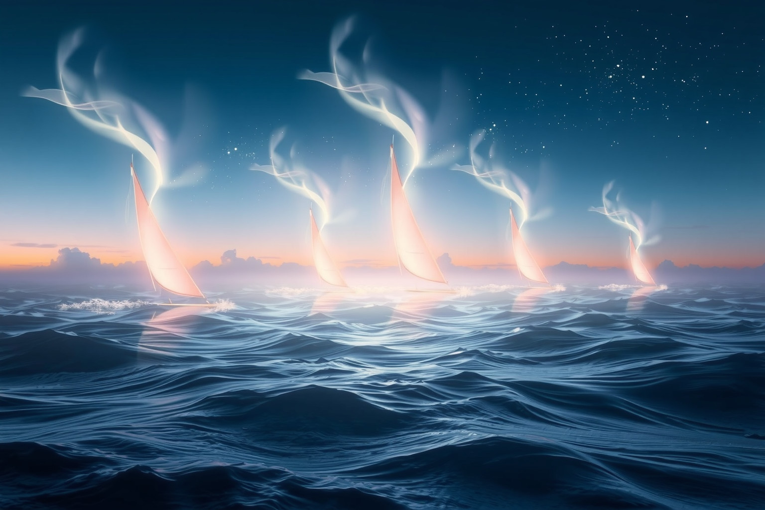 Cinque sogni sulle regate rivelano emozioni e sfide interiori.