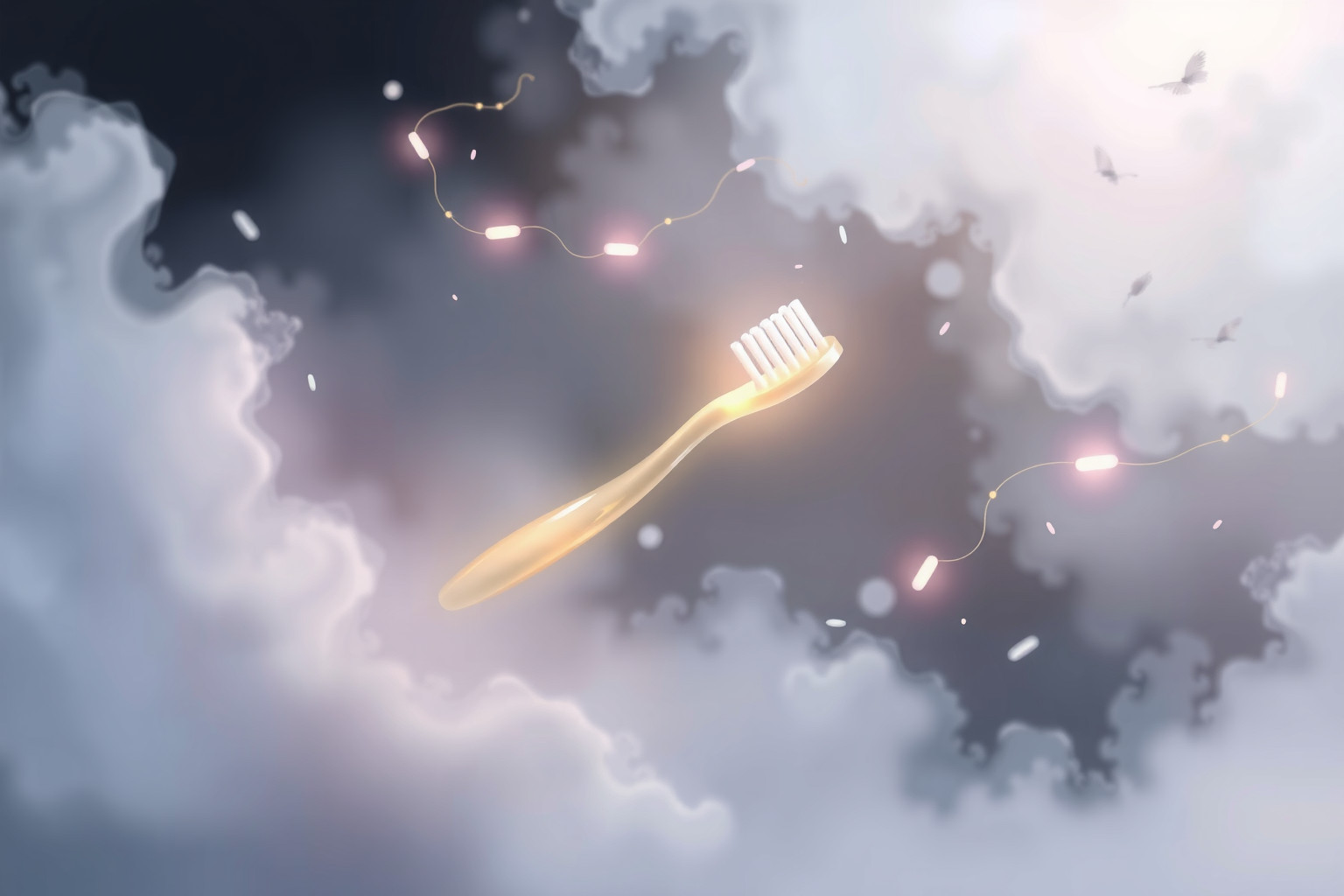 Cinque sogni sullo spazzolino rivelano ansie e crescita personale.