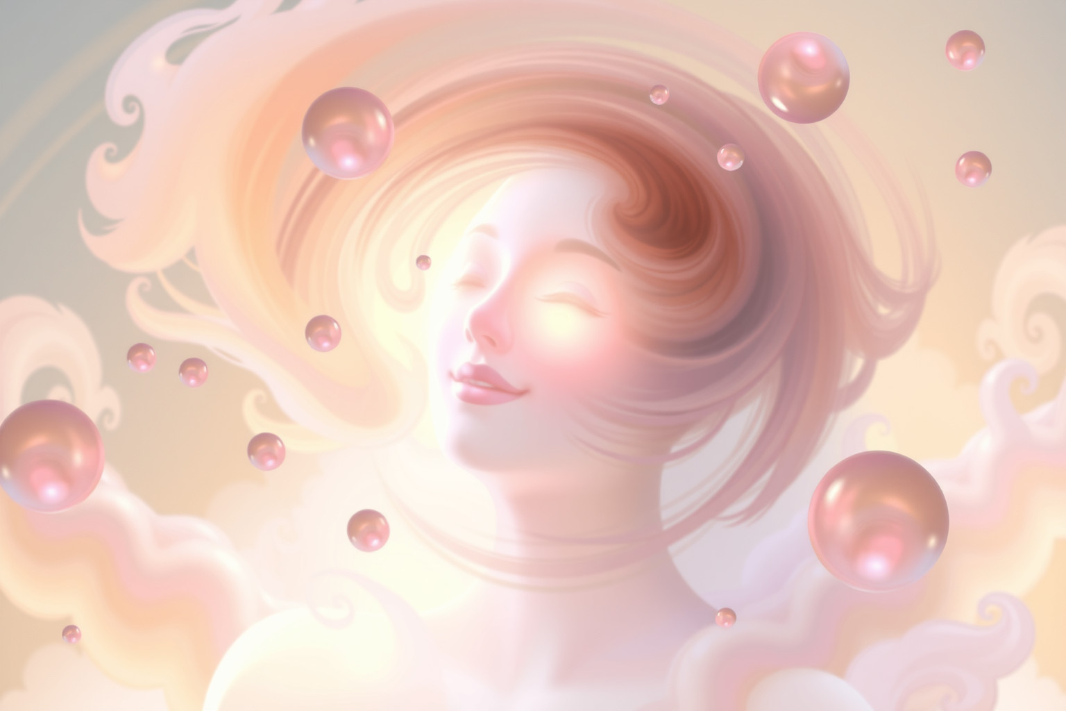 Il ghigno di gioia riflette un’intima felicità nascosta e sincera.