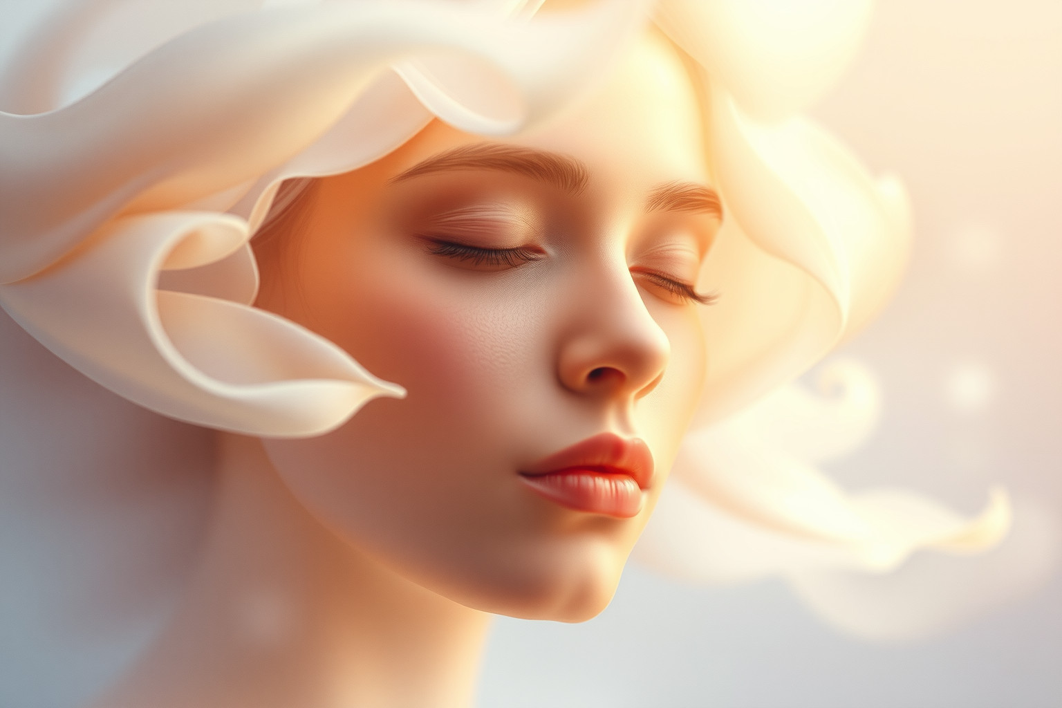 Le guance cascanti nei sogni simboleggiano accettazione e maturità interiore.
