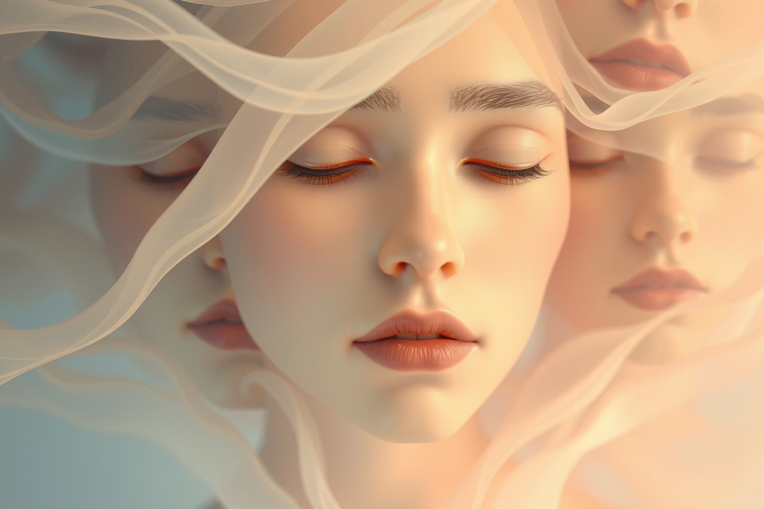 Sognare guance cascanti riflette insicurezze e confronto sociale interno.