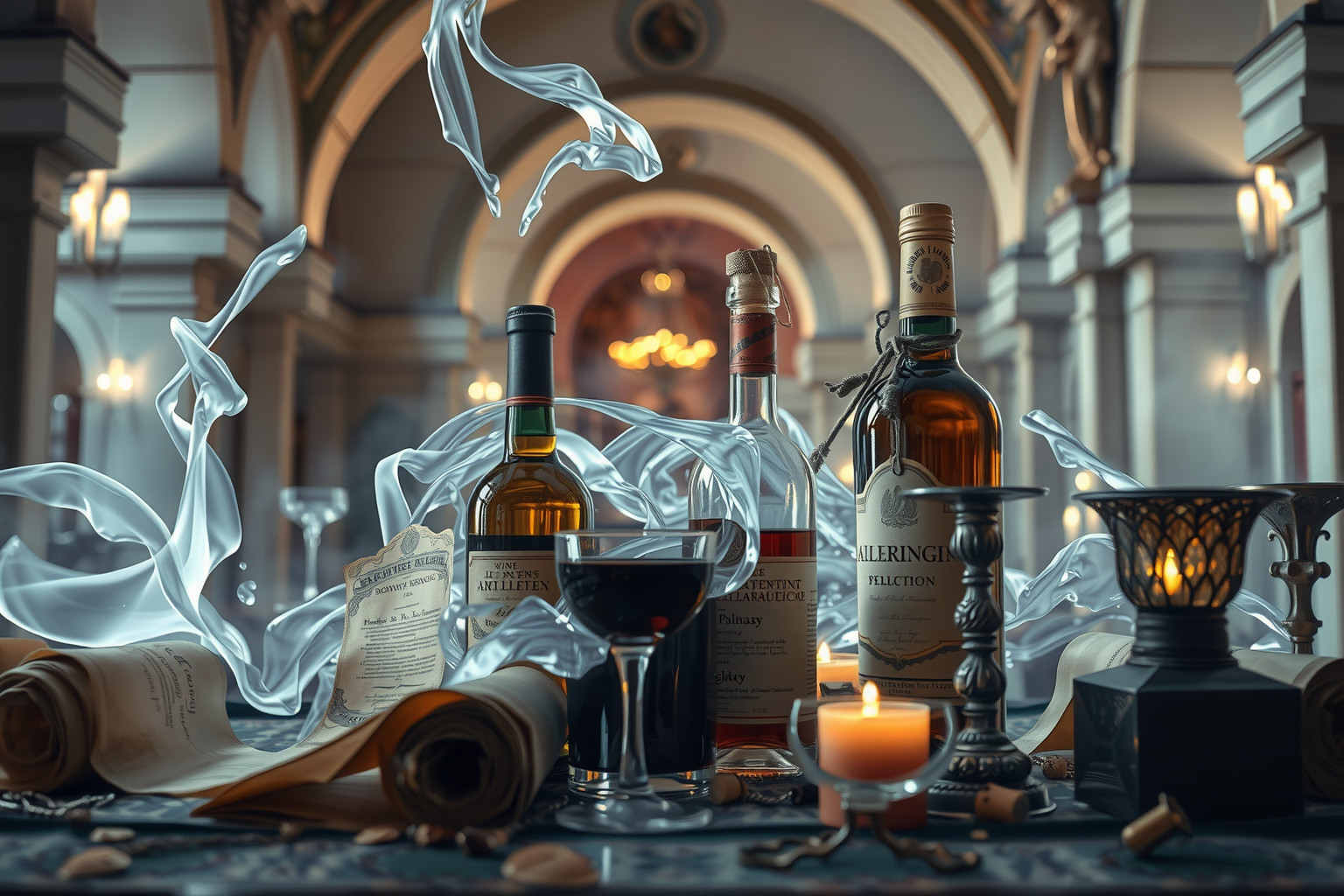 Nell’antichità, l’acquavite di vino simboleggiava protezione spirituale.