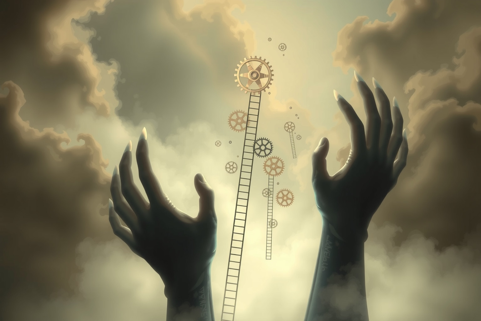 Sognare artigli al lavoro indica ambizione forte e sfide imminenti.