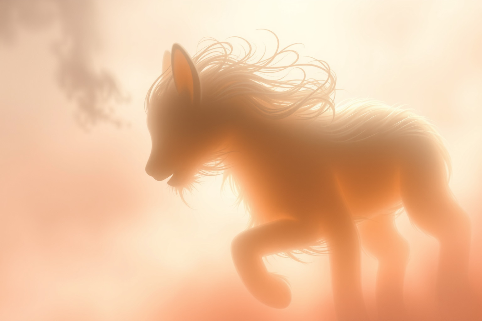 Sognare capelli bianchi su un animale simboleggia saggezza nascosta.