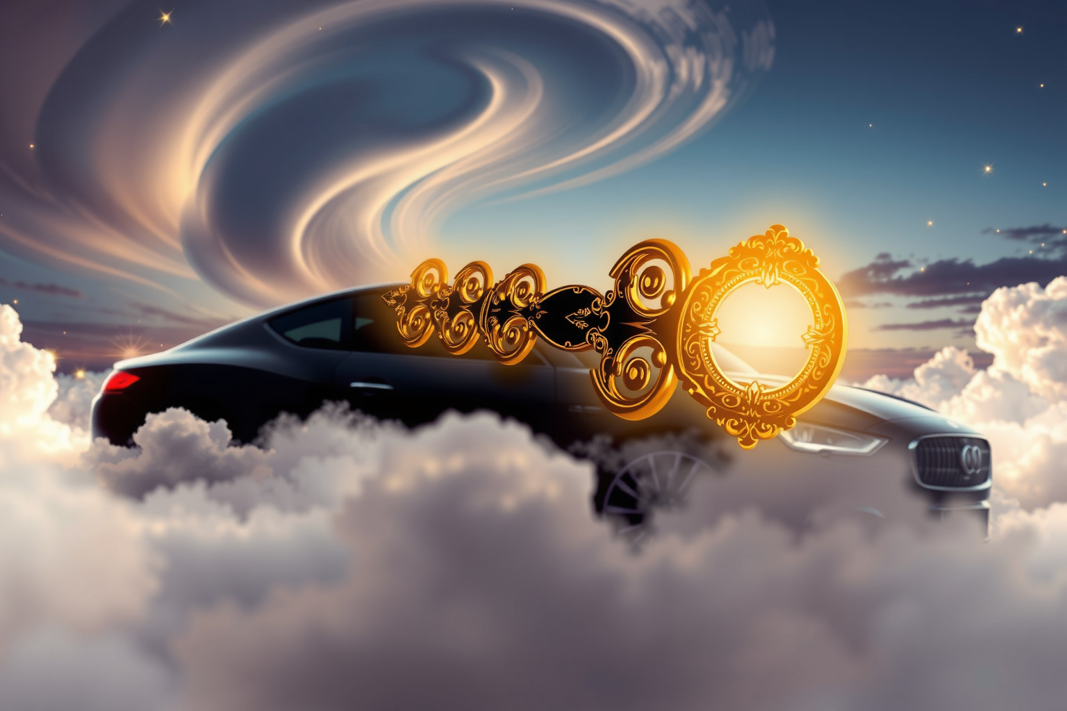 Sognare chiavi d’auto di lusso simboleggia successo e controllo.