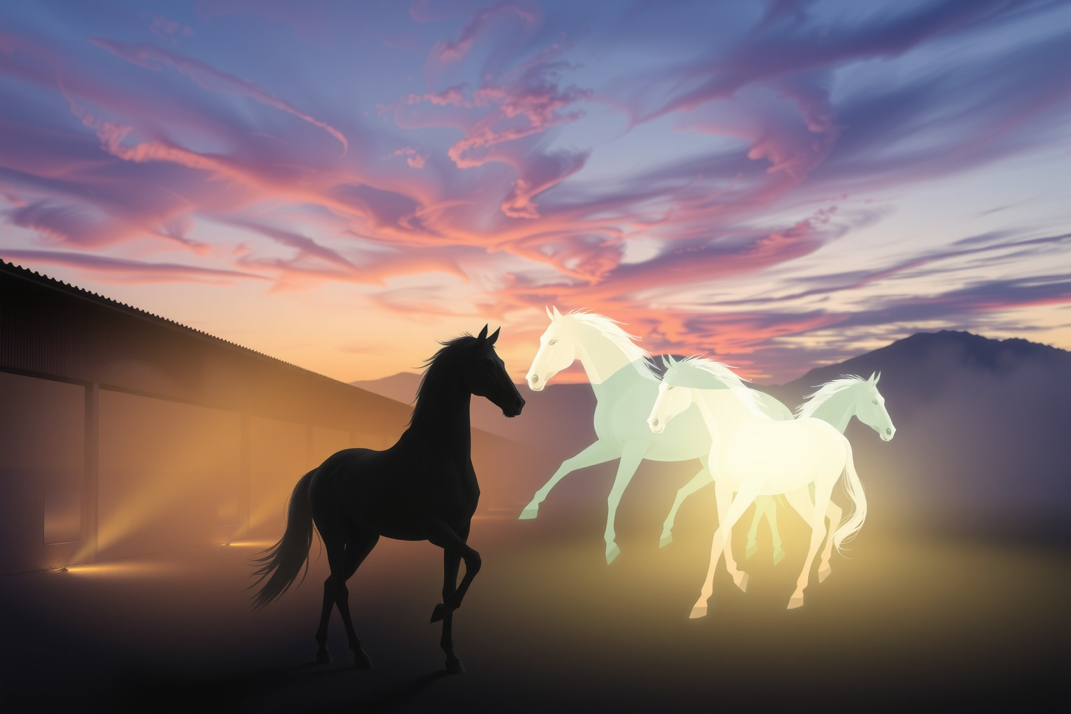 Sognare scuderie di corse riflette desiderio di controllo e successo.