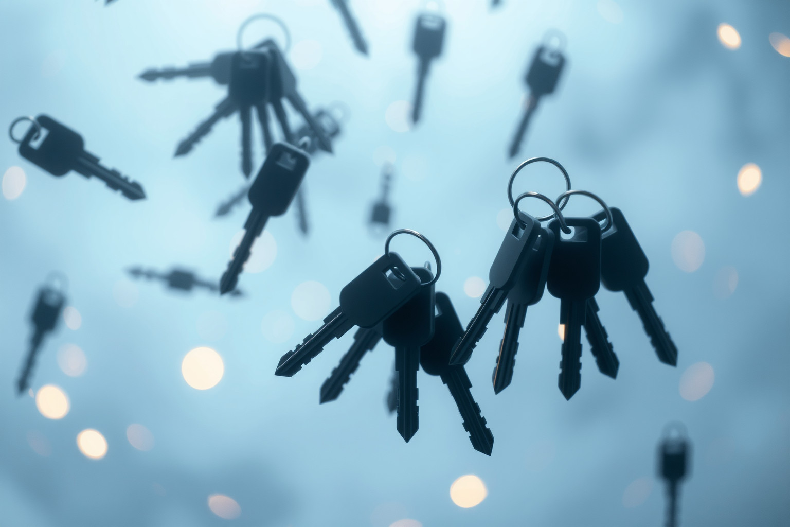 Sognare troppe chiavi auto riflette confusione e scelte multiple.