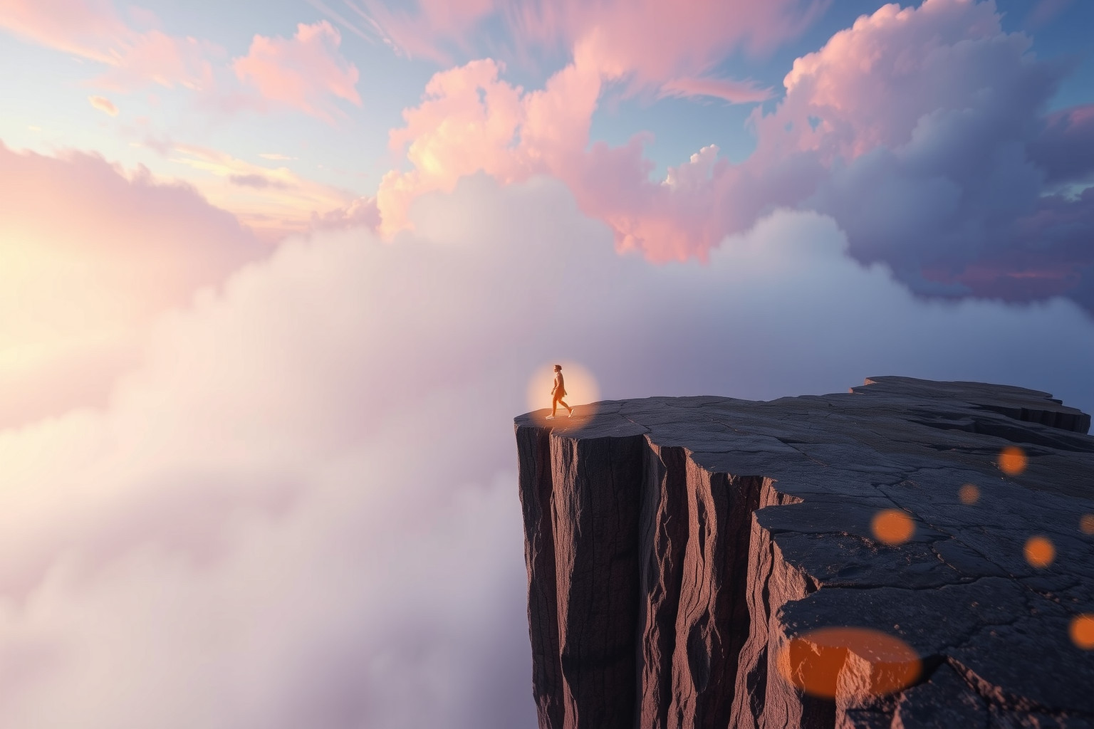 Sognare scogliere simboleggia sfide imminenti e coraggio interiore.