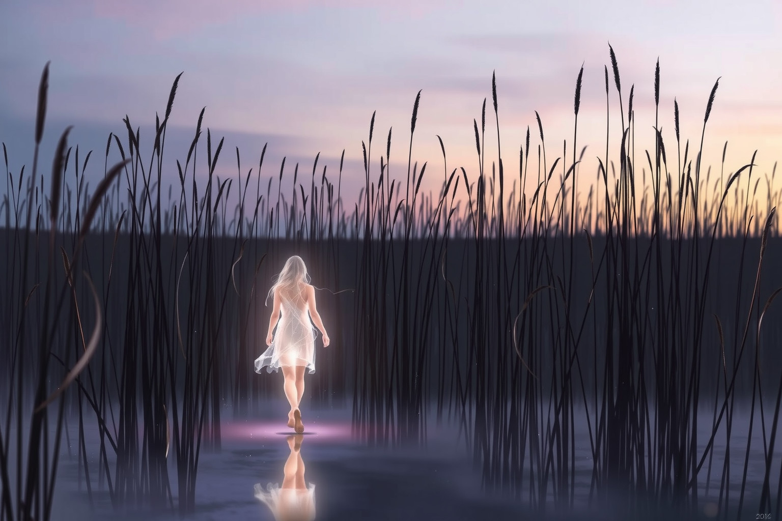 Sognare calami palustri simboleggia crescita e rinnovamento interiore.