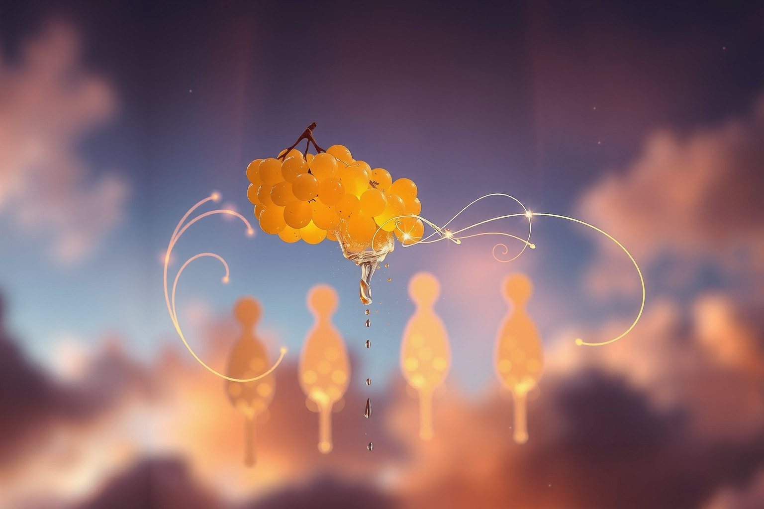 Sognare Moscato indica gioia e legami profondi con amici.