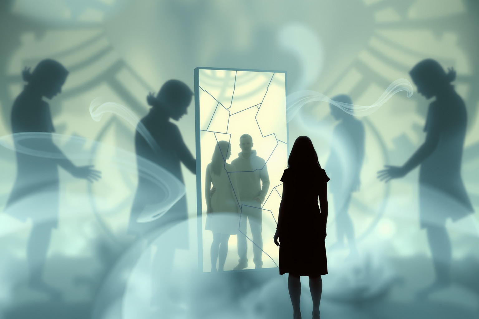 Sognare il passato doloroso indica necessità di guarigione interiore profonda.