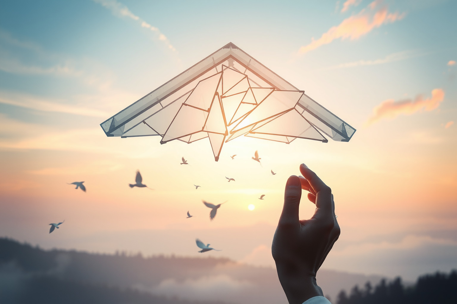 Sognare un tetto di vetro simboleggia fragilità e trasparenza emotiva.