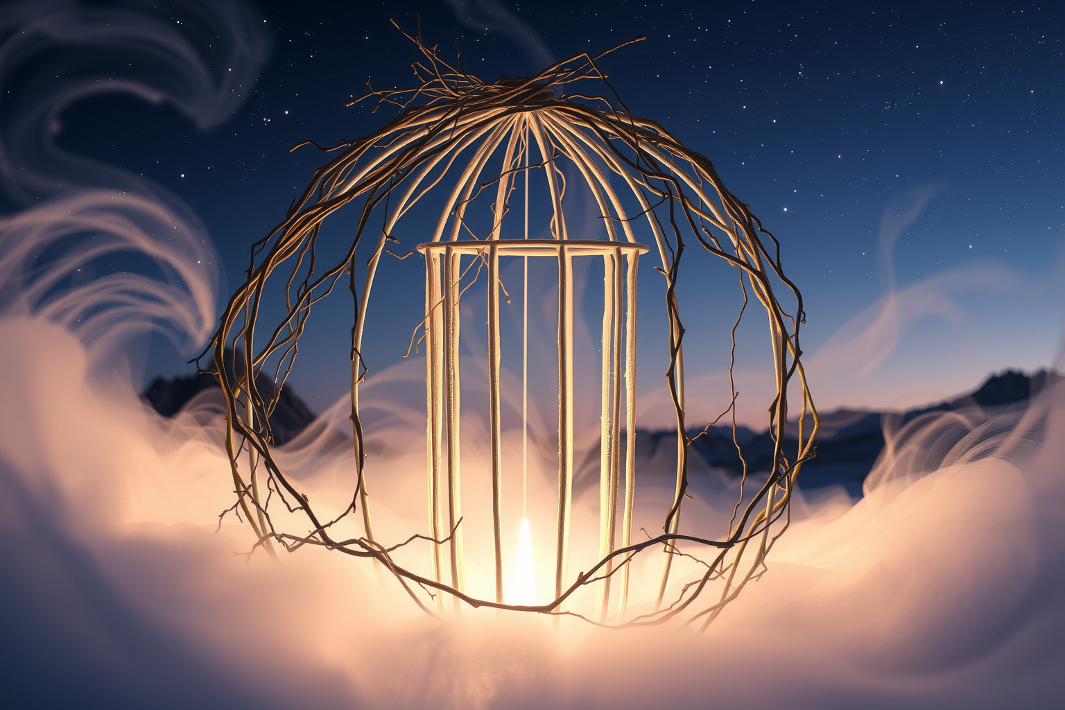 Sognare una gabbia riflette il desiderio profondo di protezione personale.