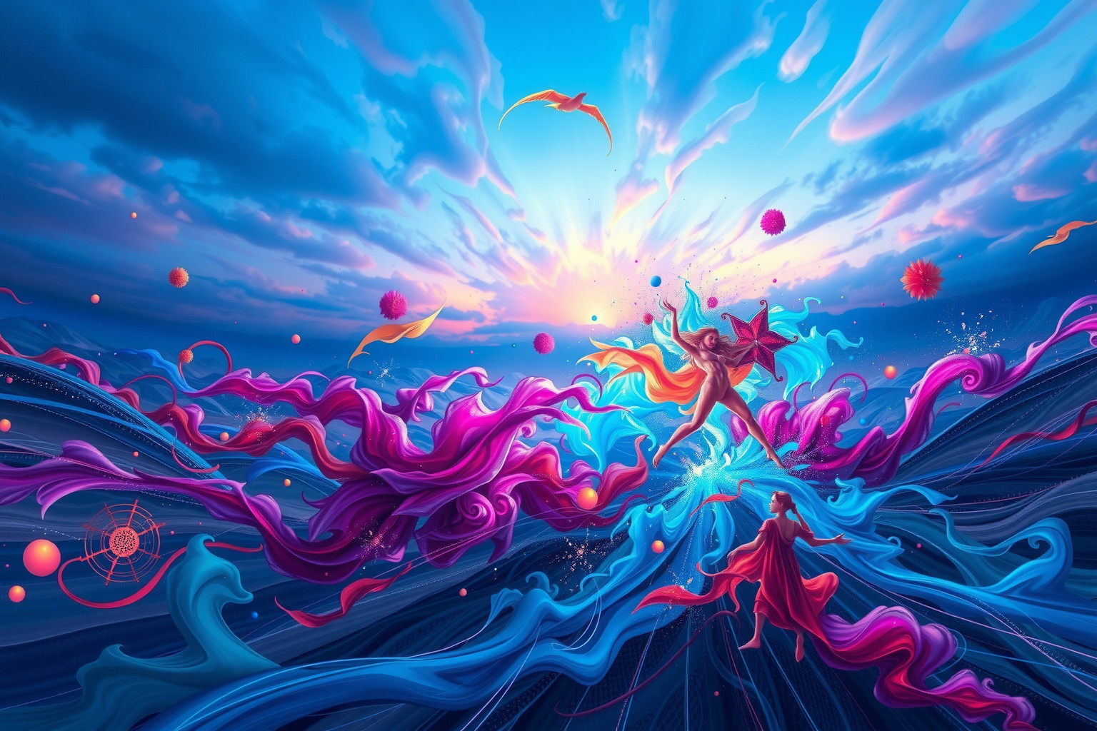 Sognare caos riflette il desiderio di libertà interiore nascosta.