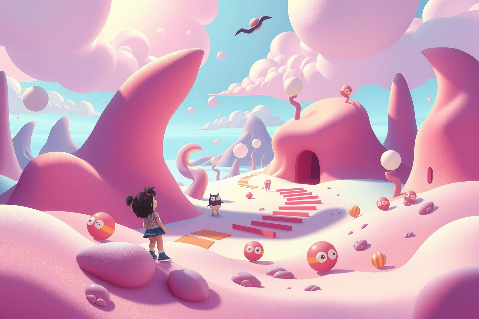 Sognare un cartone animato riflette desiderio di evasione infantile.