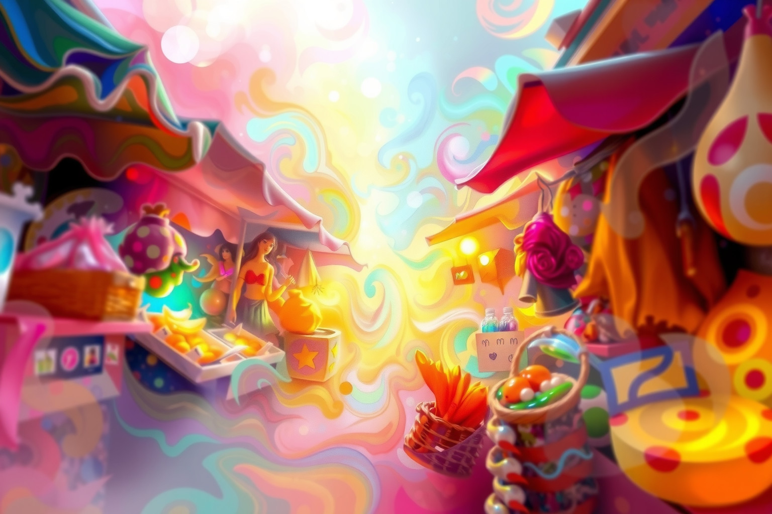 Sognare mercati colorati simboleggia gioia e opportunità inattese.