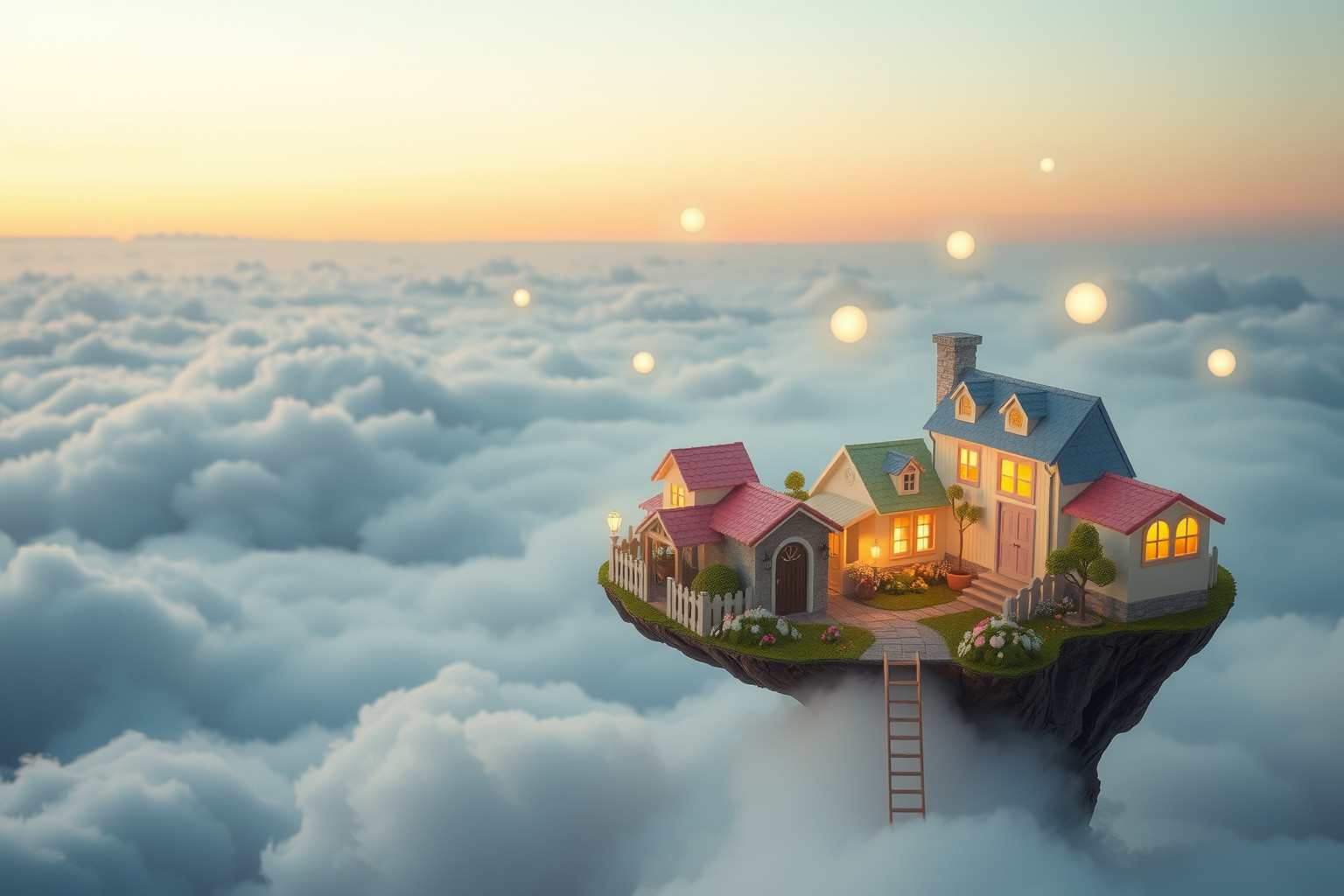 Sognare un villaggio idilliaco simboleggia pace e armonia interiore.