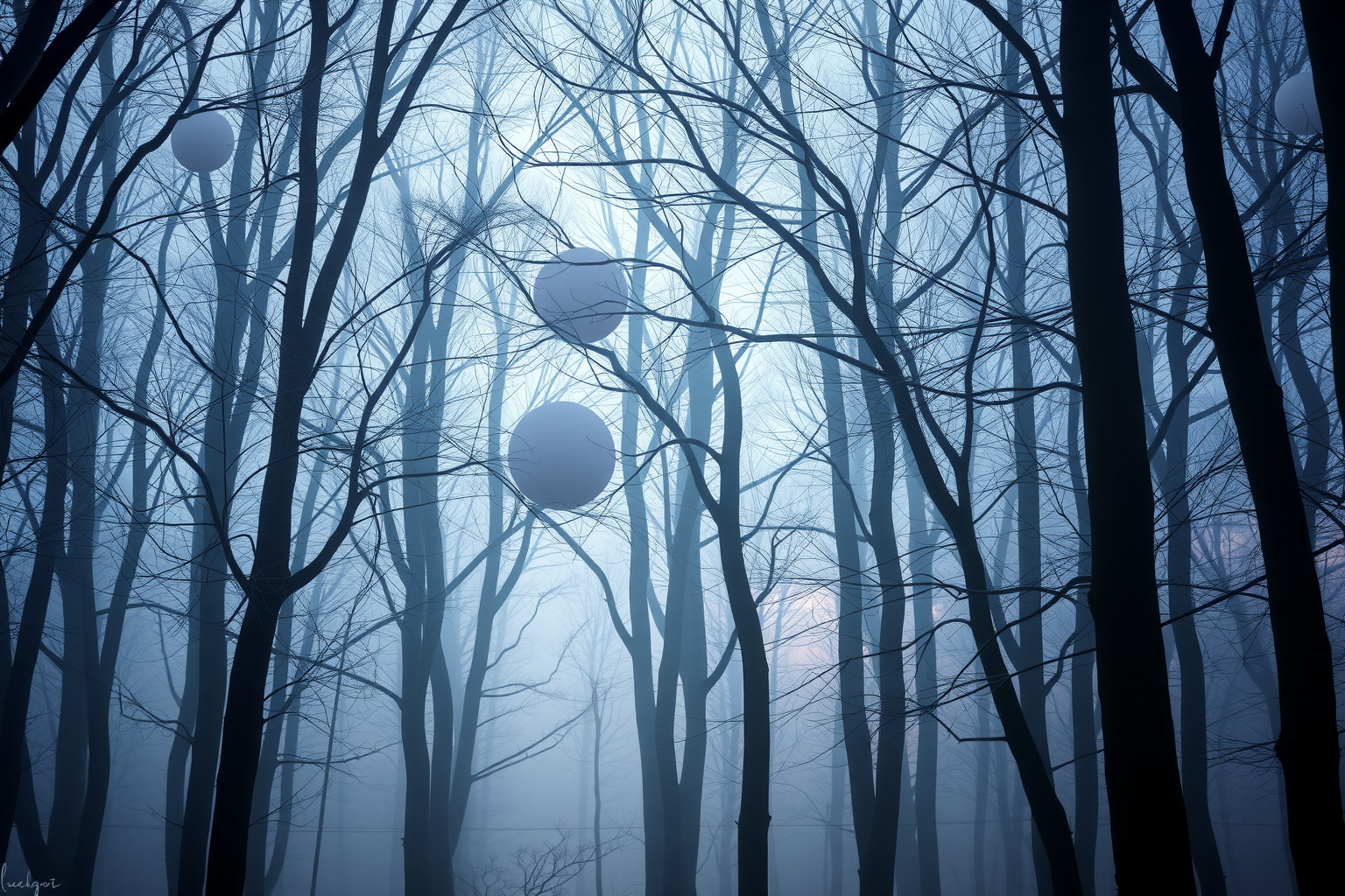 Sognare foresta silenziosa simboleggia pace interiore e riflessione profonda.