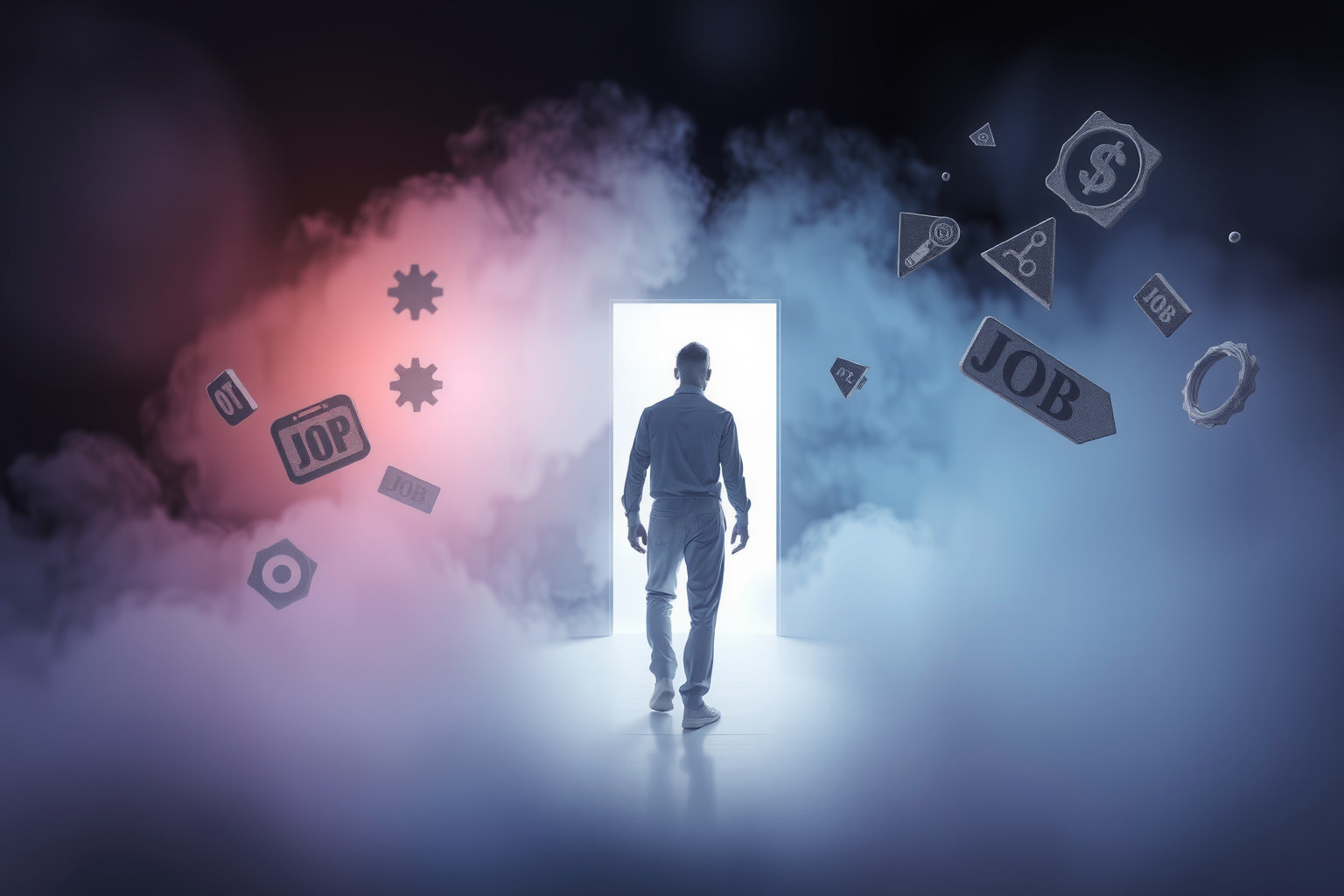 Sognare licenziamento da lavoro inesistente riflette ansie interiori nascoste.