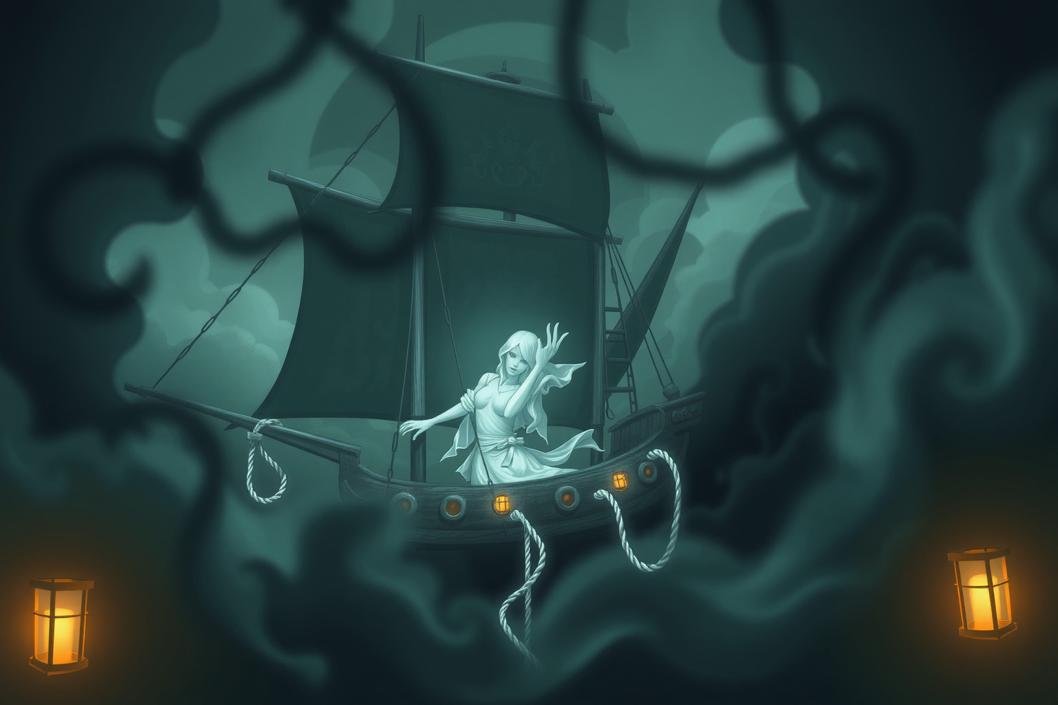 Sognare prigioniero su nave pirata riflette lotta interiore e libertà.