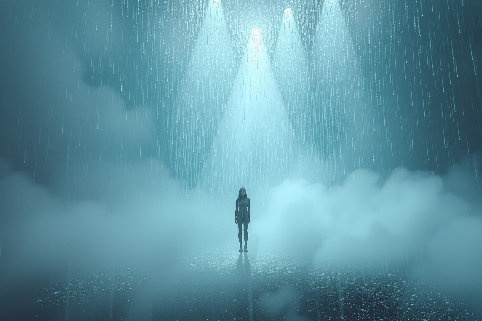 Sognare un acquazzone improvviso indica cambiamenti emotivi inaspettati.