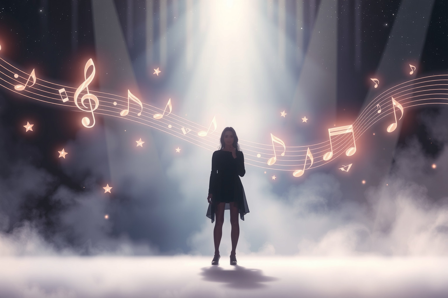 Sognare di cantare indica desiderio di esprimere emozioni nascoste.