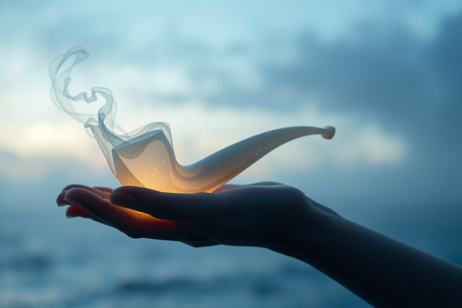 Sognare la pipa in steatite marina simboleggia saggezza e tranquillità interiore.