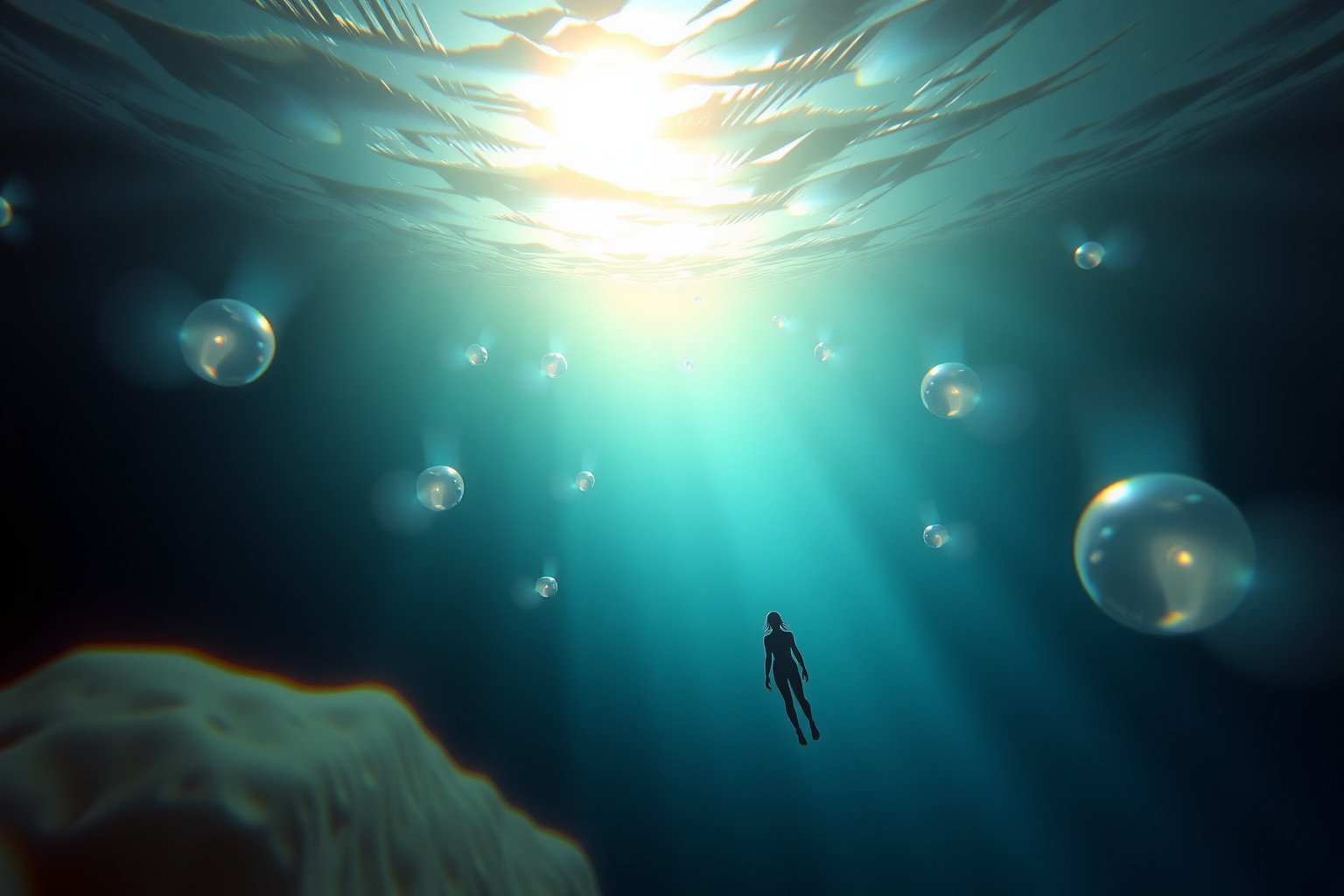 Sognare immersioni rivela talenti nascosti pronti a emergere.