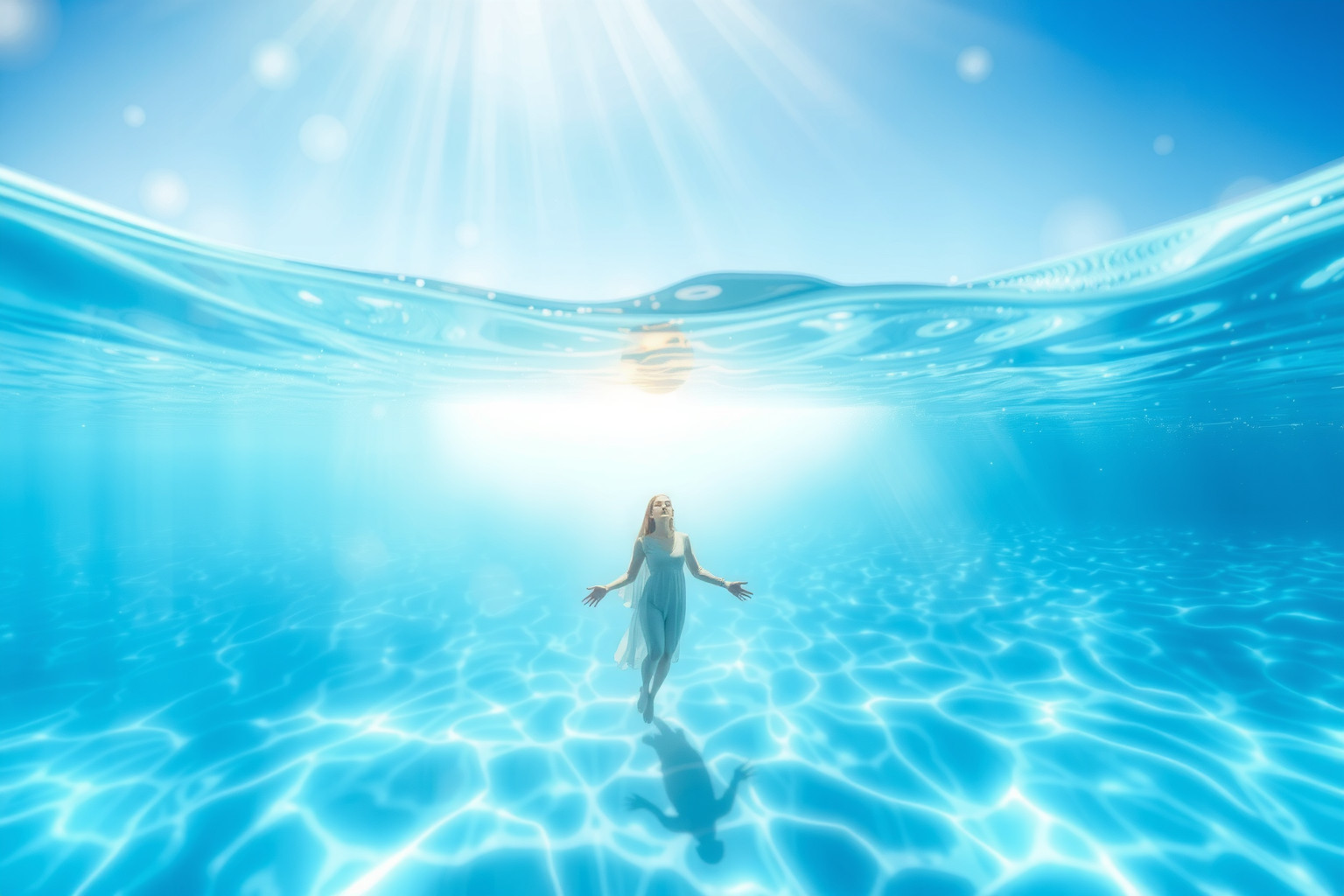 Sognare acque limpide simboleggia mente chiara e rinascita interiore.