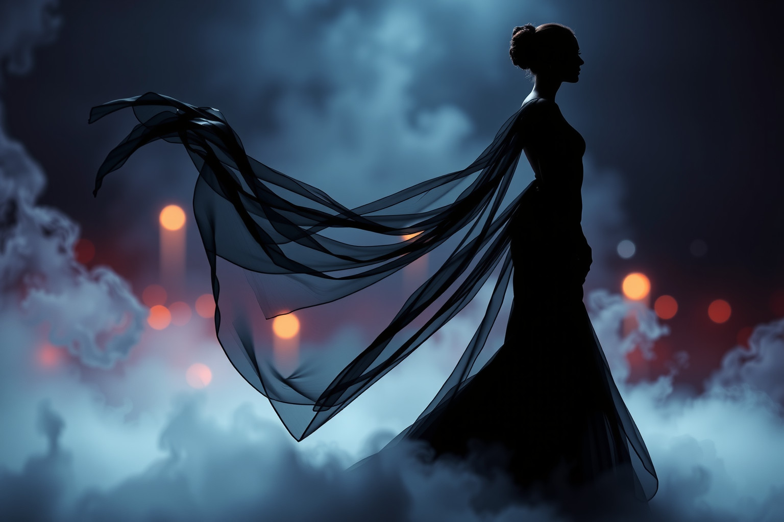 Sognare un abito nero indica eleganza e mistero nelle emozioni.