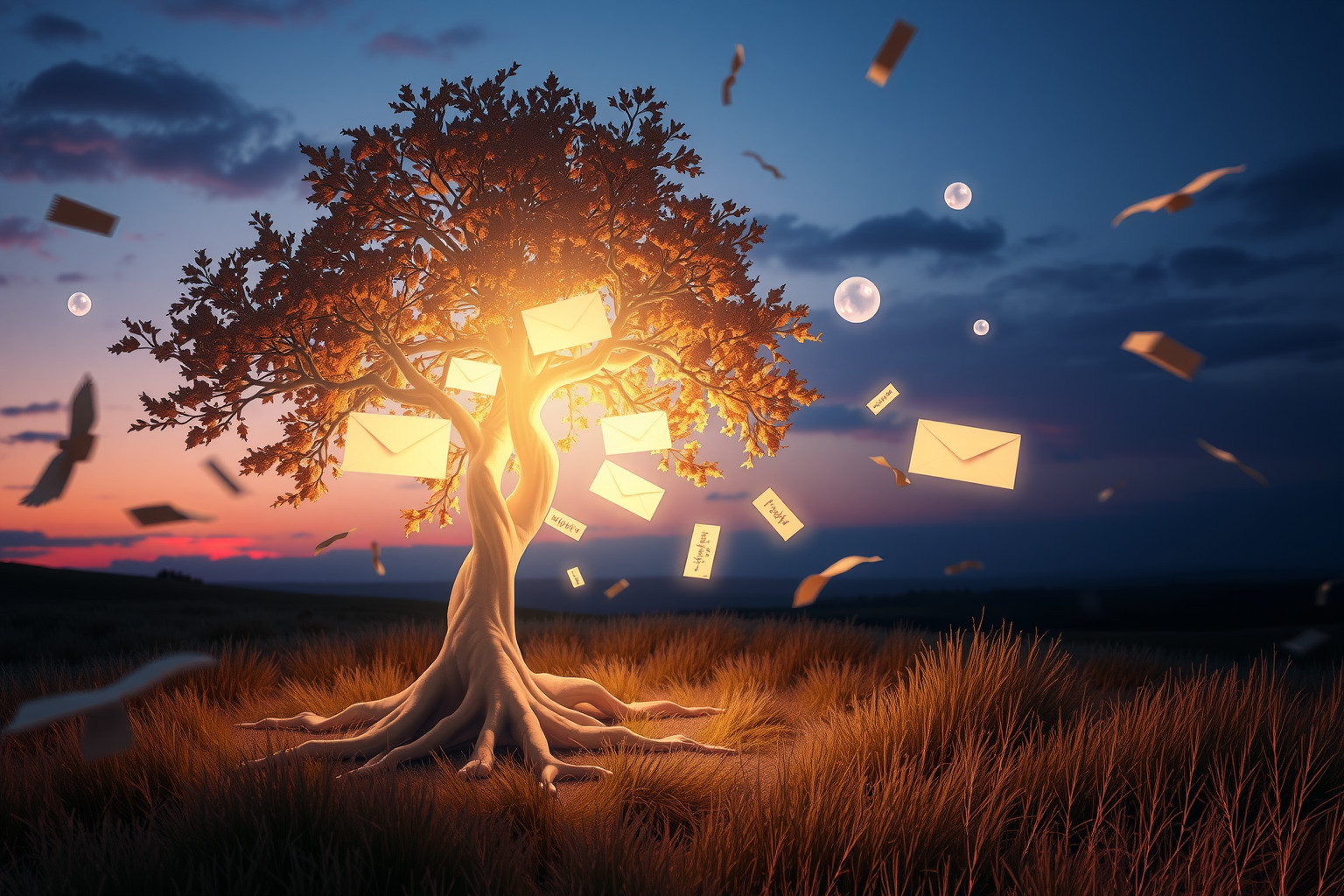 Sognare un legato riflette il desiderio di lasciare un'impronta eterna.