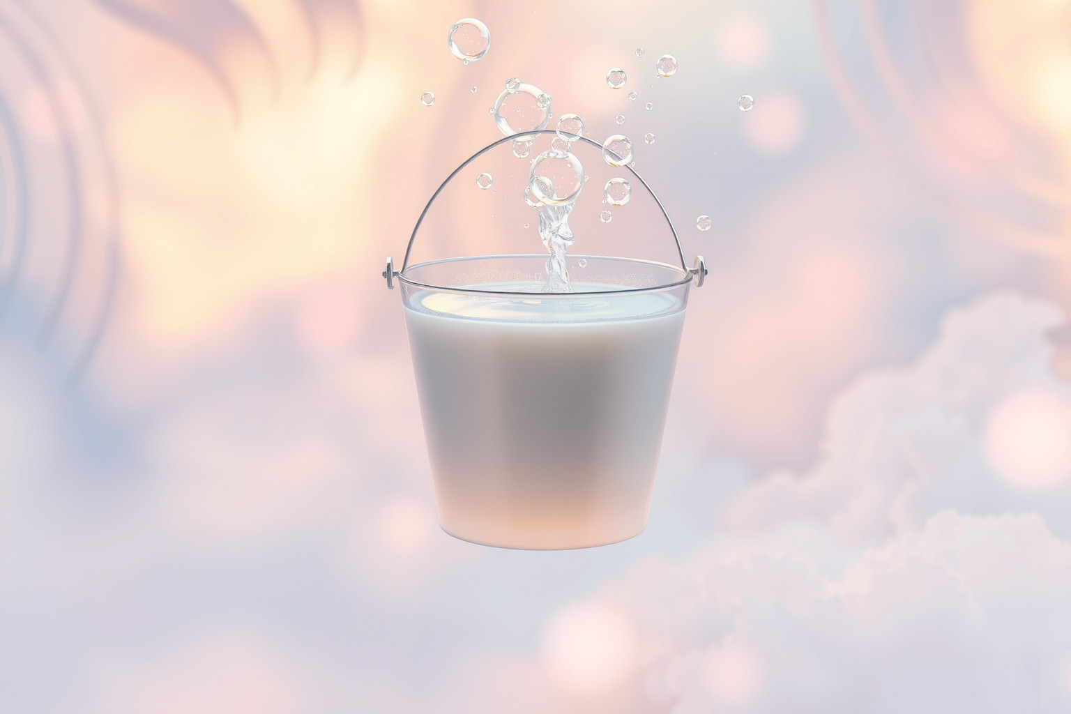 Sognare di lavare un secchio per il latte simboleggia purezza e rinascita.