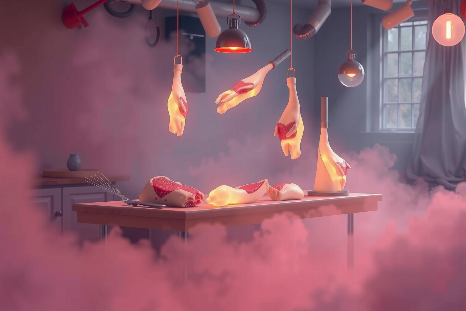 Sognare una macelleria riflette trasformazioni profonde nella vita personale.