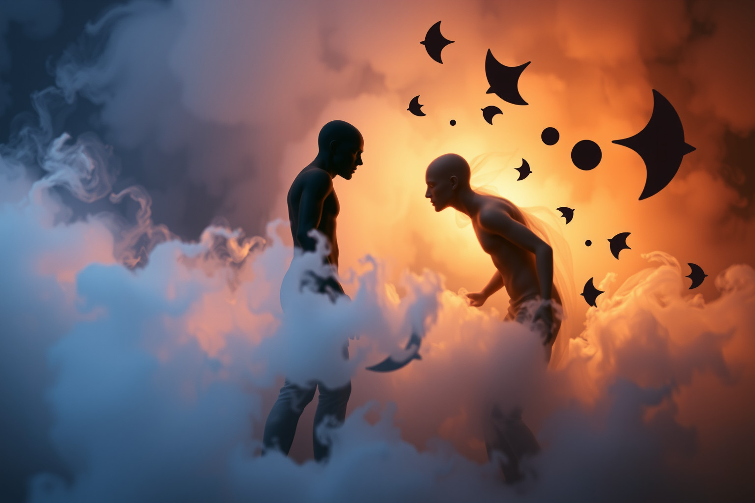 Sognare litigi con guardie del corpo riflette conflitti interiori nascosti.