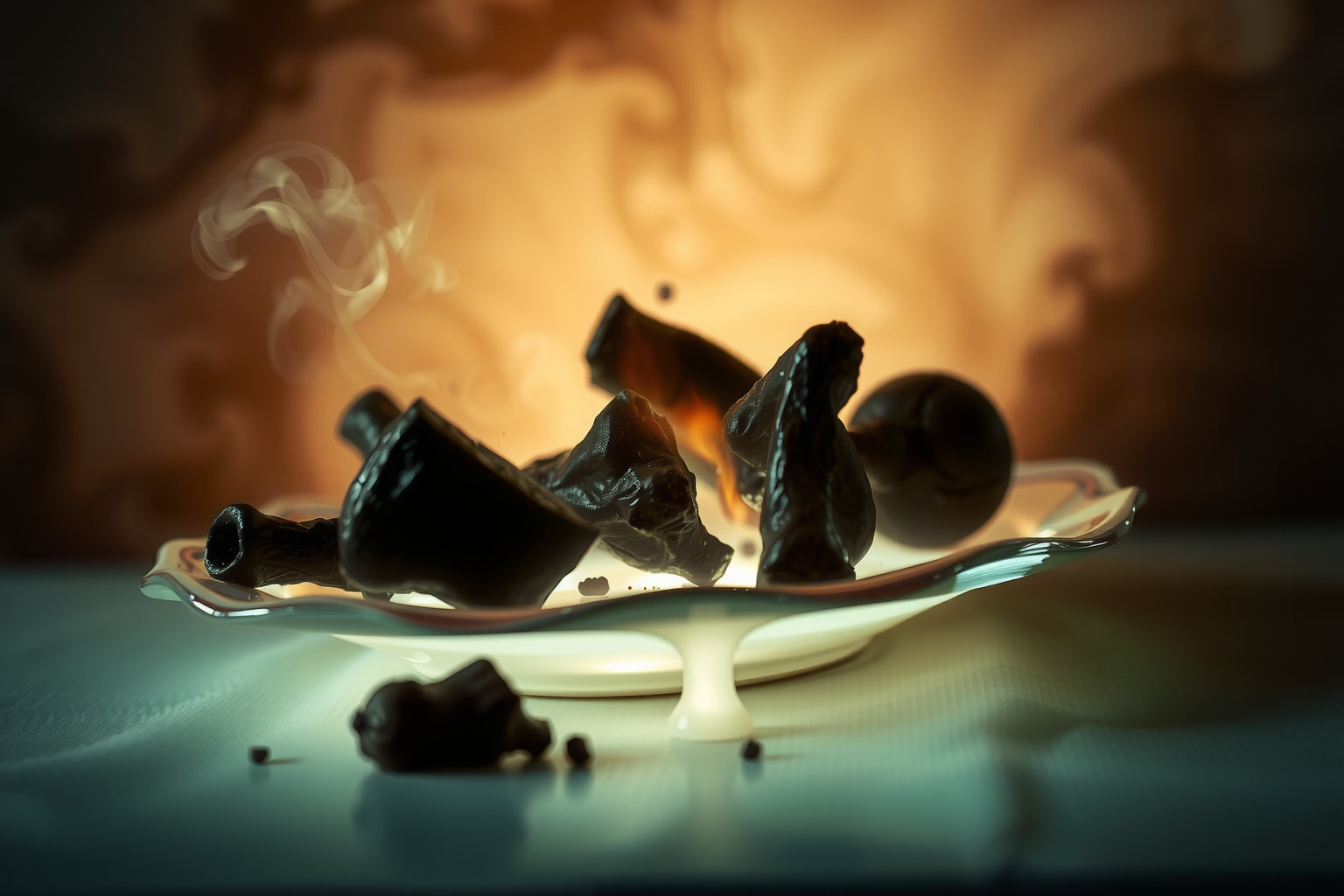 Sognare cibo avariato simboleggia ansie e paure interiori nascoste.