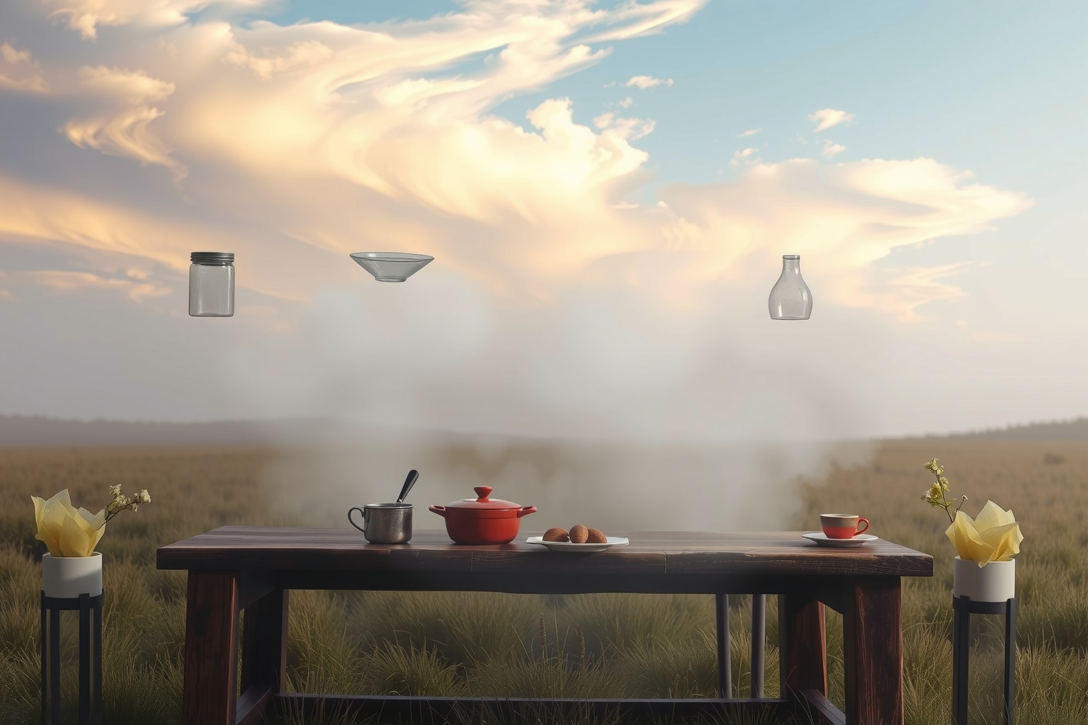 Sognare cucine da campo simboleggia avventure e adattamento nella vita.