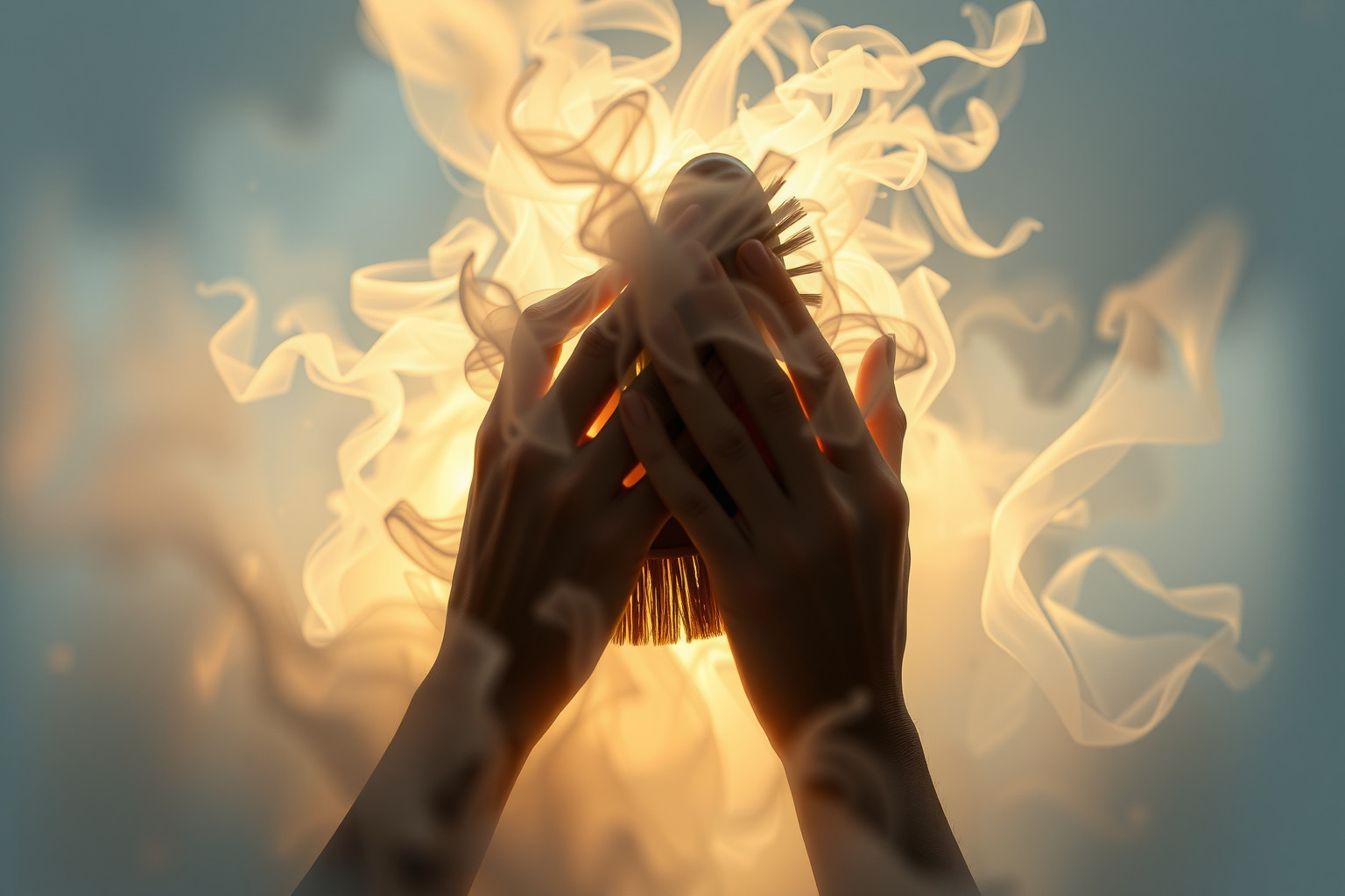 Sognare di nascondere una spazzola indica segreti nascosti.