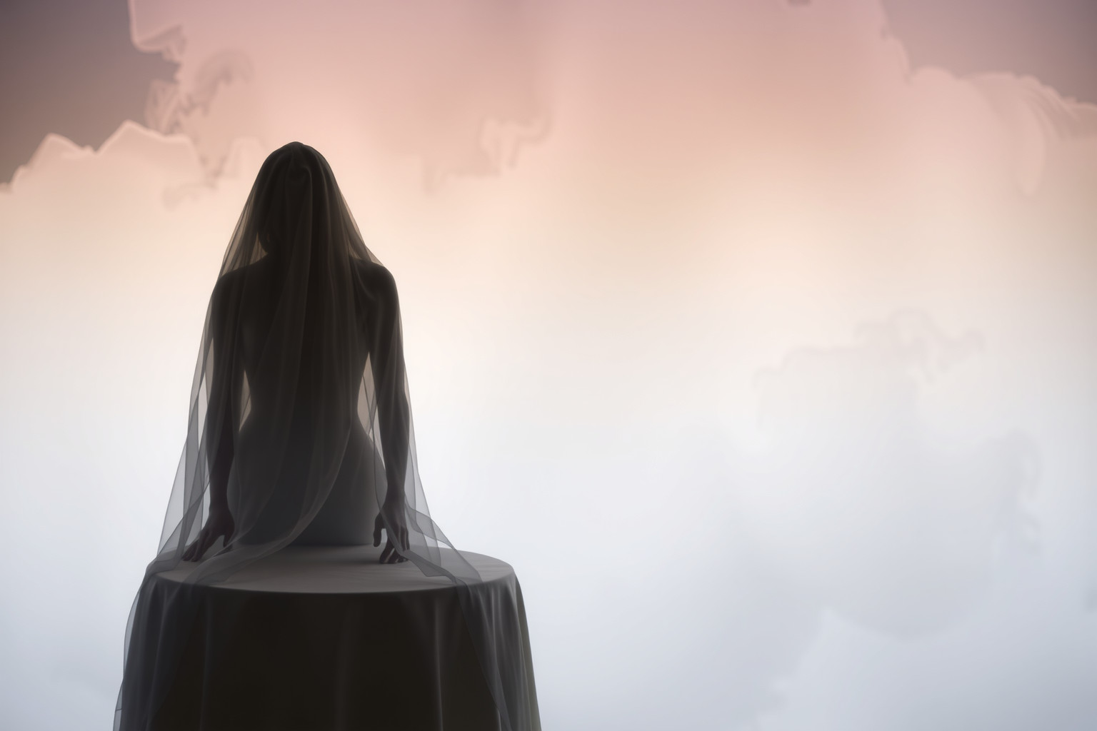 Nascondersi sotto una tovaglia simboleggia fuga da responsabilità imminenti.