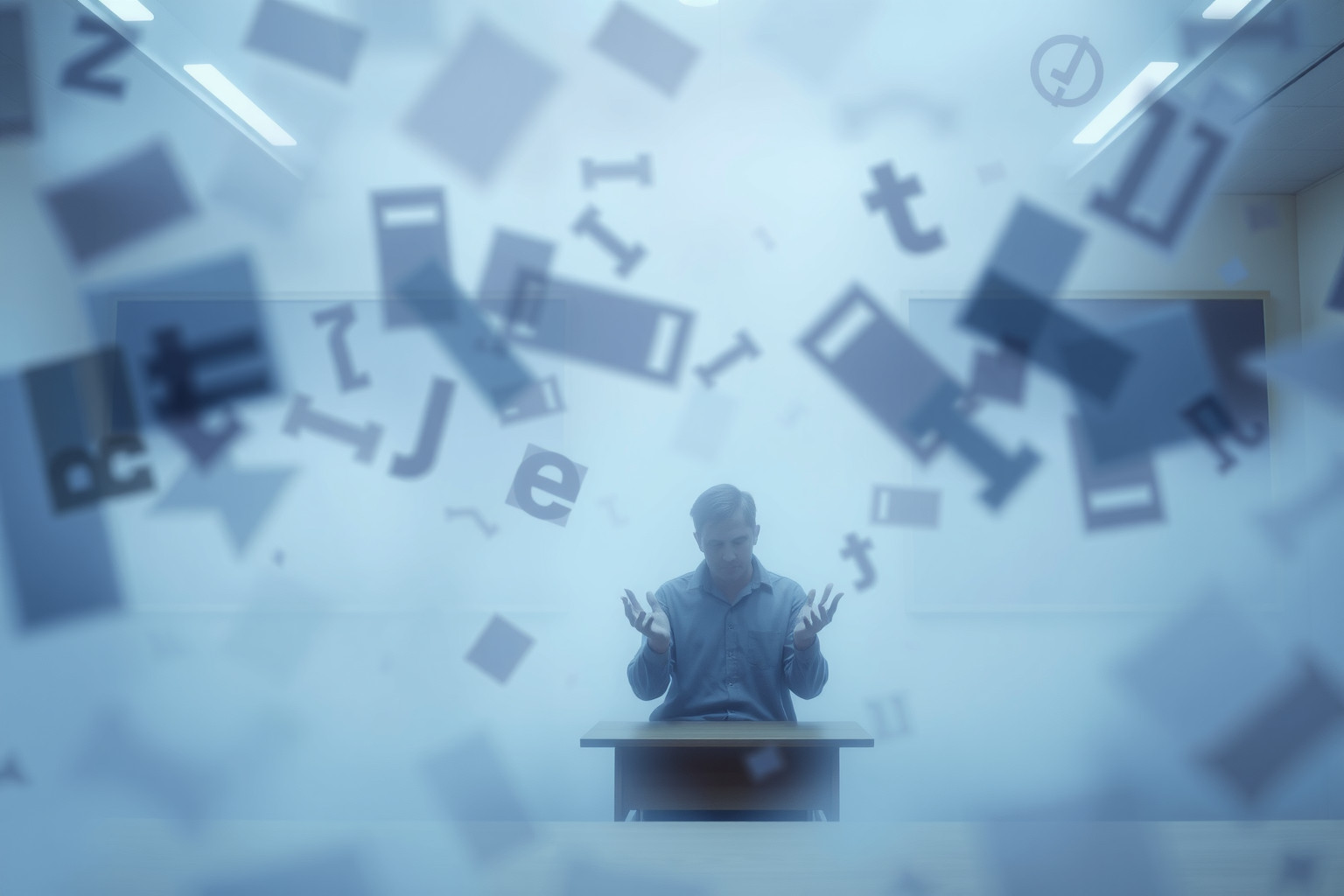 Sognare di non capire la lezione riflette insicurezza e dubbi interiori.