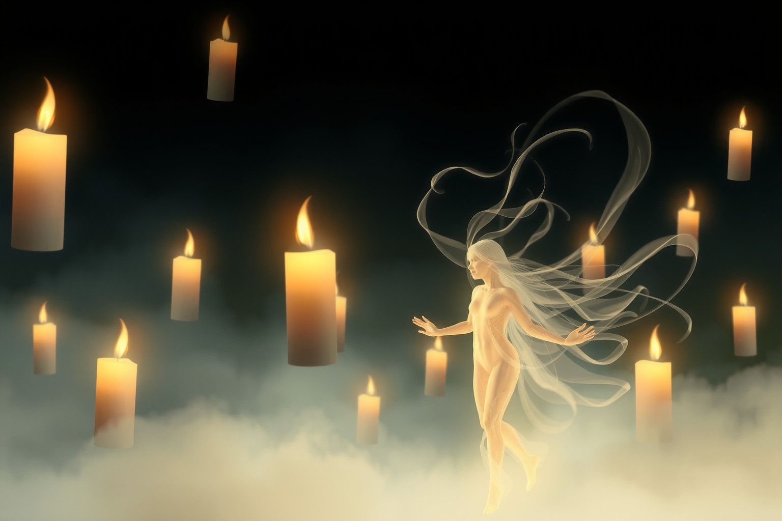 Sognare candeline accese simboleggia attaccamento al passato irrisolto.
